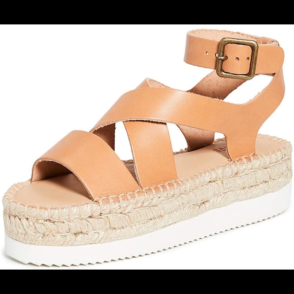 Soludos Olympia Espadrille platform sandals - never worn